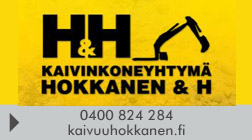 Kaivinkoneyhtymä Hokkanen & Hokkanen logo